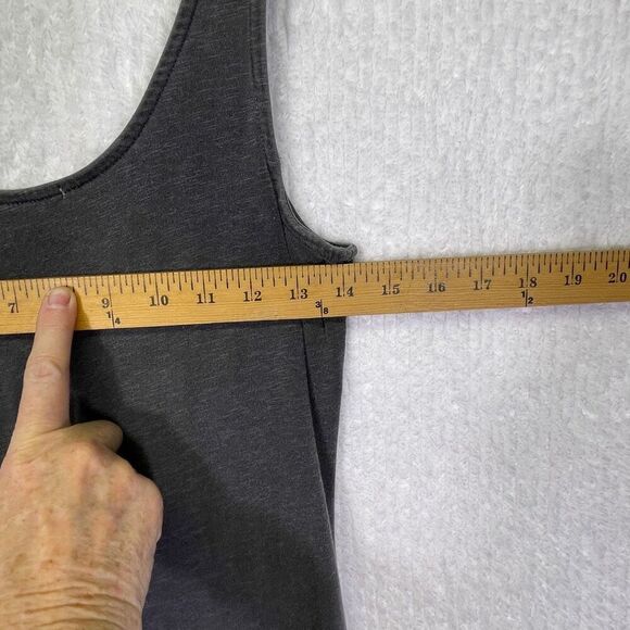 Sundry Gray Twist Front Sleeveless Maxi Dress Size 3 - Picture 11 of 11